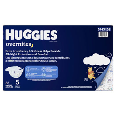 Huggies OverNites Nighttime Baby Diapers Size 6