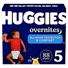 Huggies Overnites Nighttime Baby Diapers Size 5