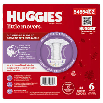 Huggies Little Movers Baby Diapers