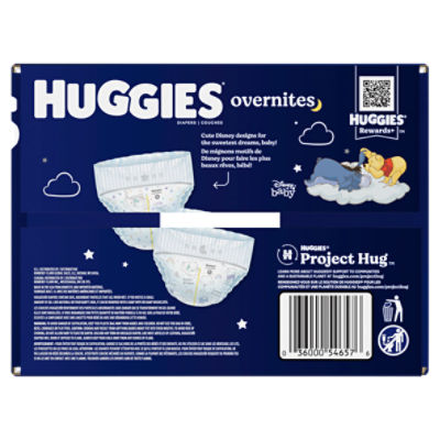 Huggies overnights hot sale size 1