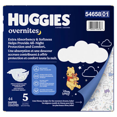 Huggies overnight deals size 5