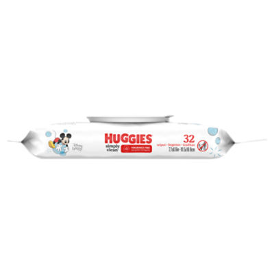 Huggies Simply Clean Unscented Baby Wipes