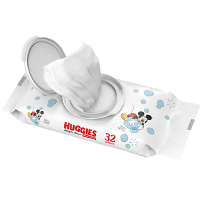 Huggies Simply Clean Unscented Baby Wipes