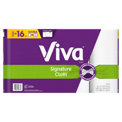 Viva Signature Cloth Paper Towels Choose A Sheet Rolls The