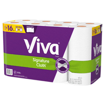 Viva signature cloth discount full sheet paper towels