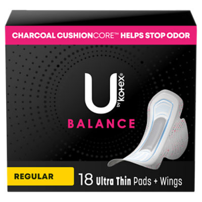 U by Kotex Clean & Secure Overnight Maxi Pads, Extra Heavy Absorbency -  ShopRite