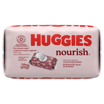 Huggies Nourish Cocoa & Shea Butter Wipes, 112 Count Image 7 of 8