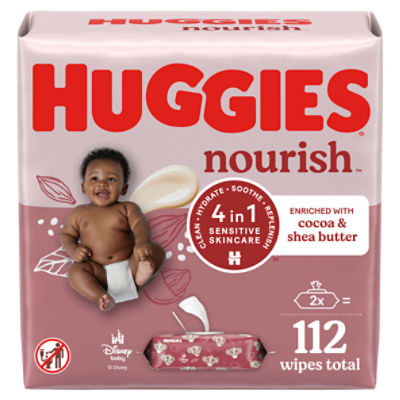 Huggies Disney Baby Nourish Wipes