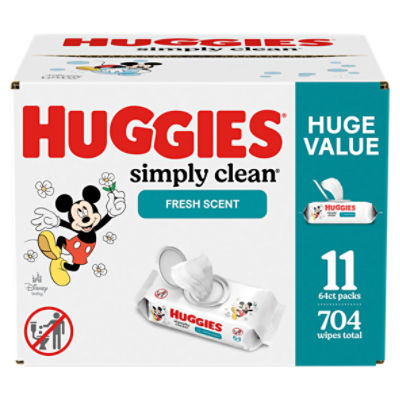 Huggies Simply Clean Fresh Scent Baby Wipes