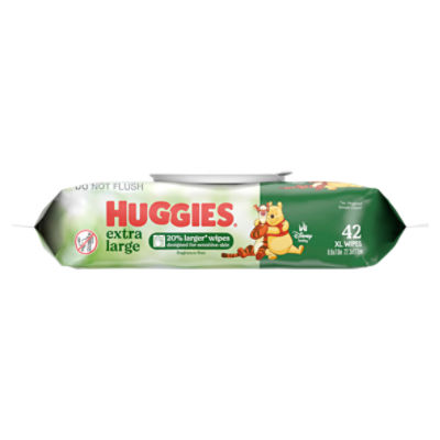 Huggies Extra Large Disney Baby Wipes, Size XL, 42 count, 42 Each