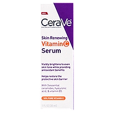 CeraVe Serum, Skin Renewing Vitamin C, 1 Fluid ounce