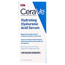 CeraVe Hydrating Hyaluronic Acid Serum 1oz, 1 Ounce