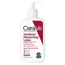 CeraVe Itch Relief Moisturizing Cream for Dry and Itchy Skin, 8 fl oz