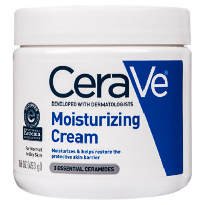 CeraVe Moisturizing Cream Jar, 16oz, 16 Ounce