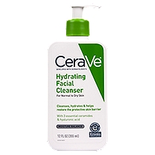 CeraVe Clean Hydrating Cleanser, 12 Ounce