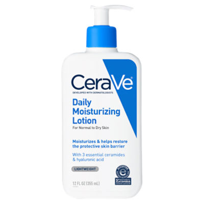Cerave Daily Moisturizing Lotion, Lightweight, 12 fl oz, 12 Fluid ounce