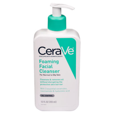 Cerave Foaming Cleanser limpiador piel grasa 12 onzas 355ML – Nancy Jarufe  Studio