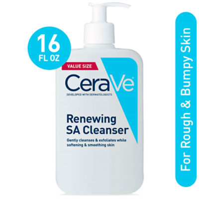 CeraVe Renewing SA Cleanser Value Size, 16 fl oz