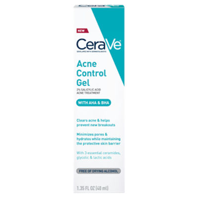CeraVe Acne Control Gel, 1.35 fl oz, 1.35 Fluid ounce