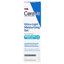 CeraVe Ultra-Light Moisturizing Gel, 1.75 fl oz
