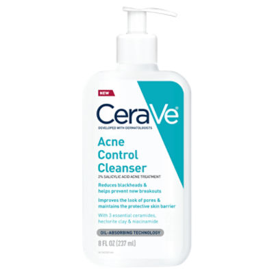 CeraVe Acne Control Cleanser, 8 fl oz