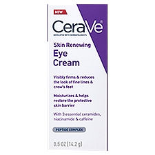 CeraVe Skin Renewing Eye Cream, 0.5 oz