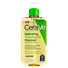 CeraVe Hydrating Foaming Oil Cleanser, 12 fl oz