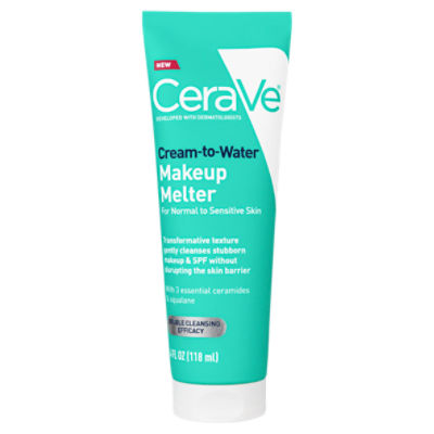 CeraVe Cream-to-Water Makeup Melter, 4 fl oz
