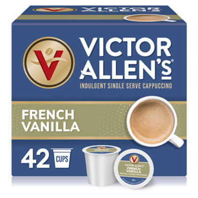 Victor Allen's French Vanilla Cappuccino Mix, 42 count, 22.2 oz