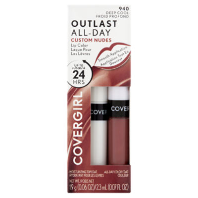 Covergirl Outlast All-Day Custom Nudes 940 Deep Cool Lip Color