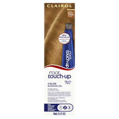 Clairol Root Touch-Up Nice'n Easy Light Brown Color Blending Gel, 1.5 fl oz