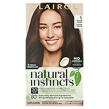 Clairol Natural Instincts 5 Medium Brown Haircolor, 1 application