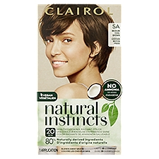 Clairol Natural Instincts Permanent Haircolor, 5A Medium Cool Brown, 1 Each