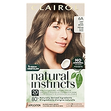 Clairol Natural Instincts 6A Light Cool Brown Haircolor, 1 application