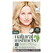 Clairol Natural Instincts Haircolor, Light Blonde 9, 1 Each