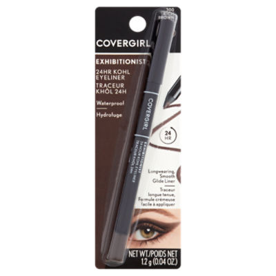 Covergirl Exhibitionist 300 Rich Brown 24hr Kohl Eyeliner, 0.04 oz