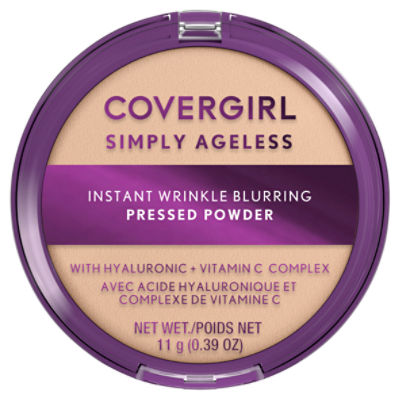 Covergirl Simply Ageless 200 Fair Ivory Instant Wrinkle Blurring Pressed Powder, 0.39 oz