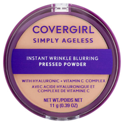 Covergirl Simply Ageless 225 Buff Beige Instant Wrinkle Blurring Pressed Powder, 0.39 oz