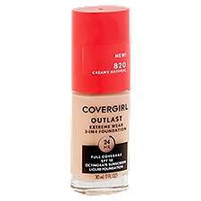 CoverGirl Liquid Foundation 820 3-in-1 SPF 18 Sunscreen, 1 Fluid ounce