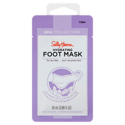 Sally Hansen Spa Collection Hydrating Foot Mask, 0.88 fl oz