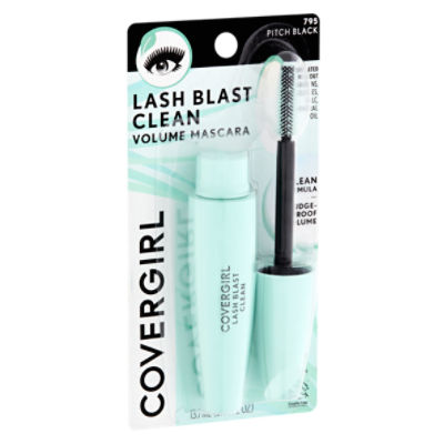 Covergirl Lash Blast Clean 795 Pitch Black Volume Mascara, 0.44 fl oz