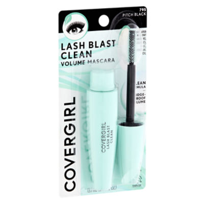 COVERGIRL Lash Blast Clean Volume Mascara – Very Black, Wasserabweisend, 0,44 Fl Oz (ca. 13 Ml)