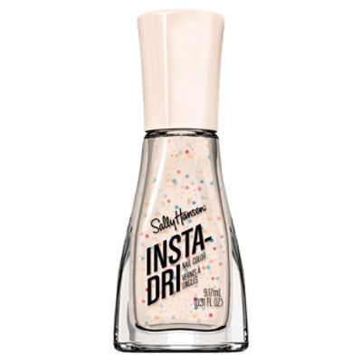 Sally Hansen Insta-Dri 117 Sprinkle, Sprinkle Nail Color, 0.31 fl oz