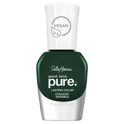 Sally Hansen Good.Kind.Pure Nail Polish, Matcha Love, 0.33 fl oz