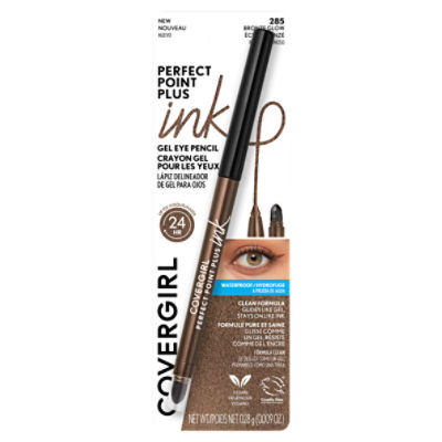 Covergirl Perfect Point Plus Ink Gel Eye Pencil, Pigmented, Long-Wearing, Vegan Formula, Bronze Glow