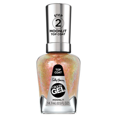 Sally Hansen Miracle Gel Step 2 Moonlit Top Coat Nail Color, 0.5 fl oz