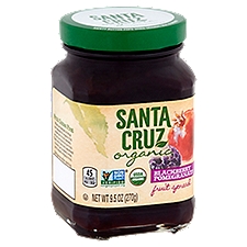 Santa Cruz Organic Blackberry Pomegranate, Fruit Spread, 9.5 Ounce