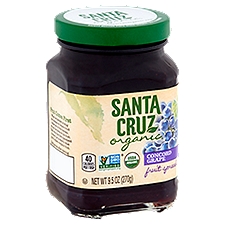 Santa Cruz Organic Concord Grape, Fruit Spread, 9.5 Ounce