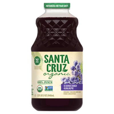 Santa Cruz Organic Concord Grape Juice, 32 fl oz