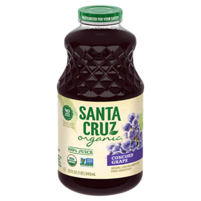Santa Cruz Organic Concord Grape Juice, 32 fl oz